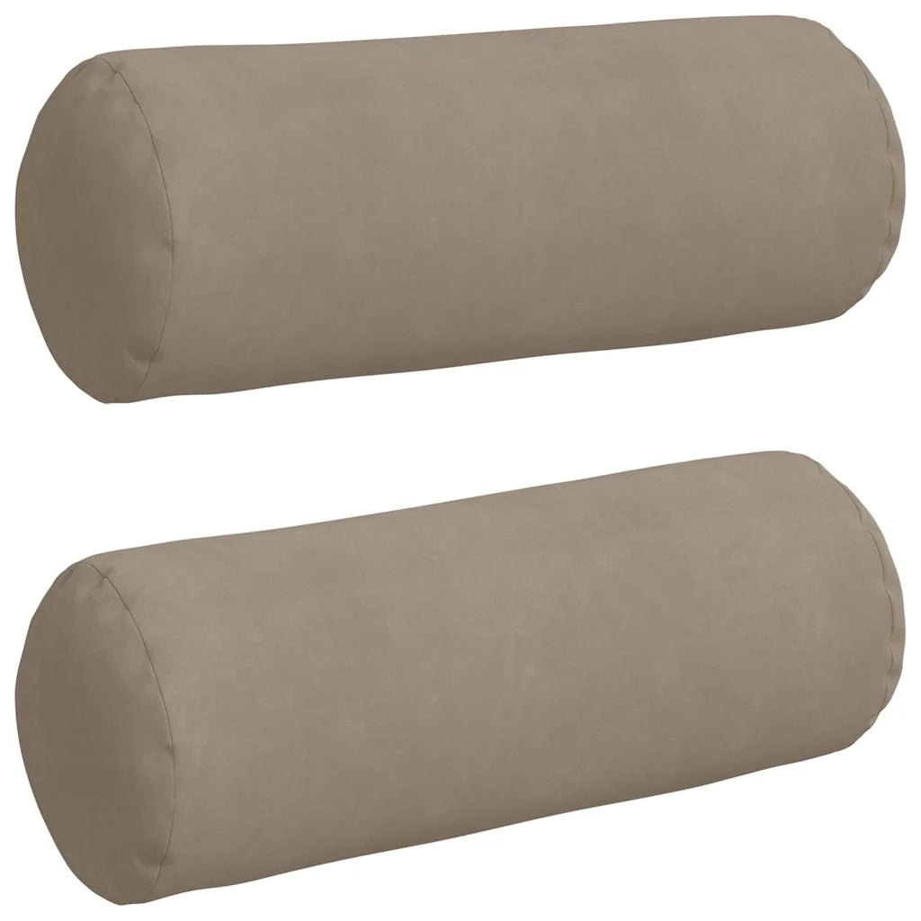 Cuscini a rullo 2 pcs Talpa Ø 25 x 70 cm Tessuto in Microfibra 42014340