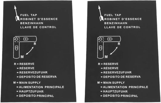 Instructive Sticker 150x100mm - Sticker Selfadesivo - Compatibile con Herald/Vitesse Triumph - Resistente al Tempo - Applicazione Facile - Istruzioni Chiare - Sticker del Serbatoio