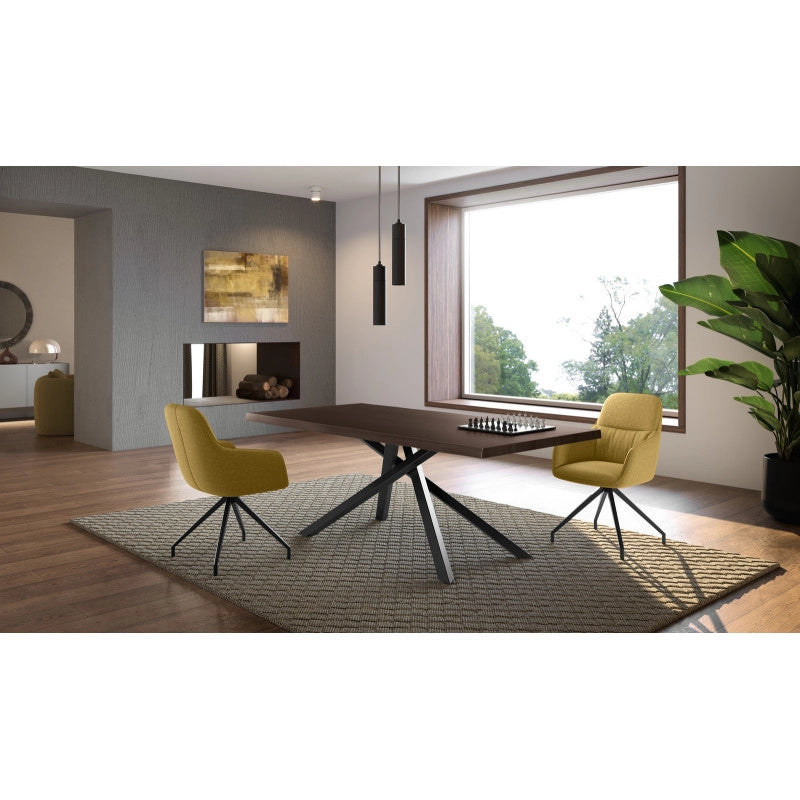 Tavolo Allungabile 200/300 x 100 cm Spike 100cm X 200/300cm H 76cm Stones