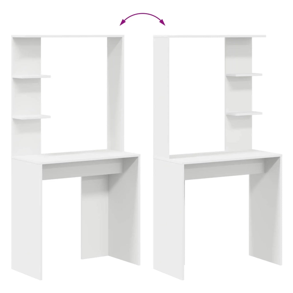 Scrivania Bianco Legno ingegnerizzato 78,5 x 37 x 154,5 cm 869338