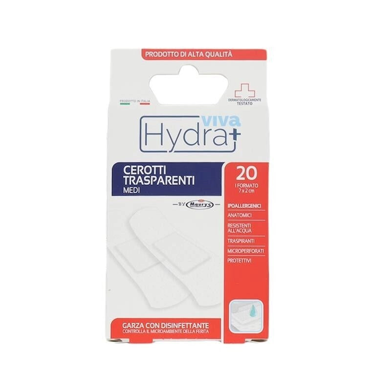 HYDRA VIVA+ CEROTTI TRASPARENTI IN CONFEZIONE DA 20 PZ