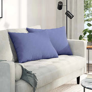 Cuscini da Divano 2 pcs Blu jeans 70 x 50 cm Tessuto 42013753