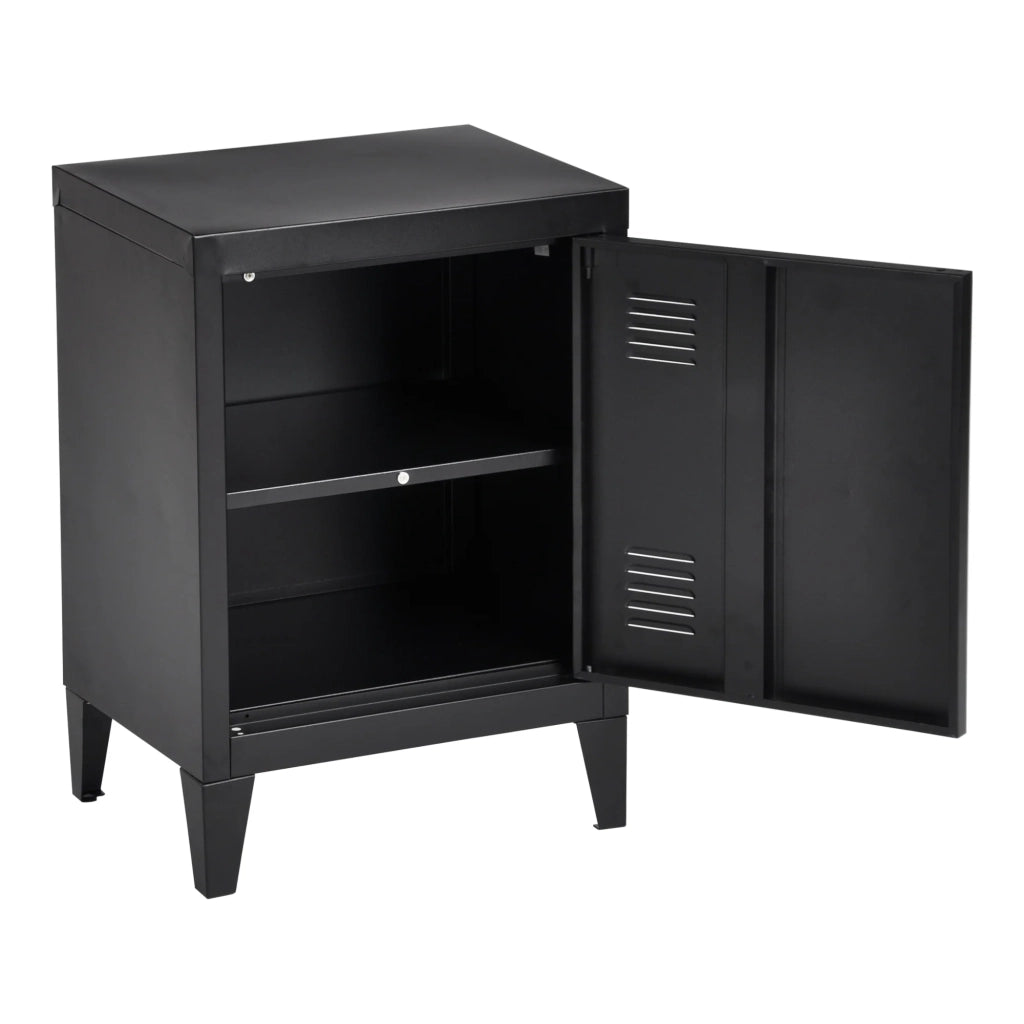Set di 2 comodini 57 x 40 x 30 cm nero 03_0008694