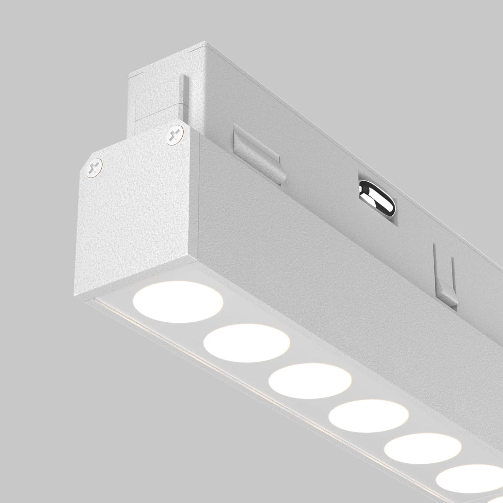 Maytoni Lampada a binario Exility Points 1 luce LED integrato bianco alluminio