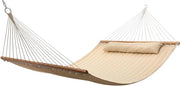 Hangmat 2 posti con cinture e cuscini rimovibili - beige - per terrazza