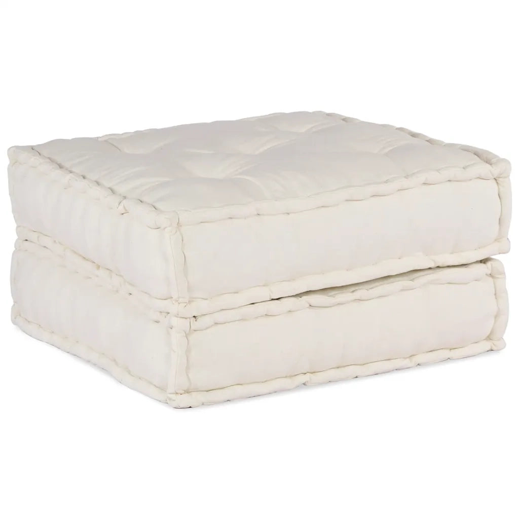 Divano Componibile Crema 70x70x36 in Tessuto 4019023