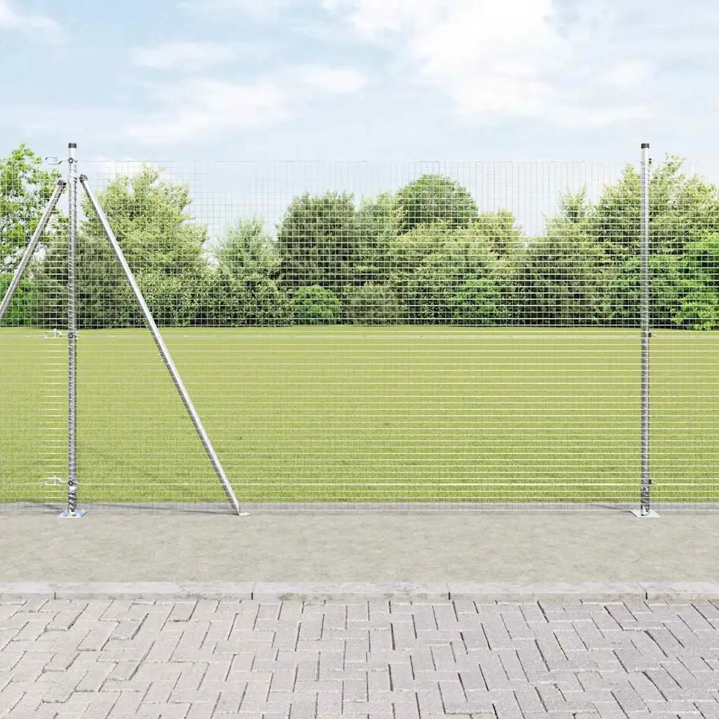 Palo della recinzione Argento 25 x 1,6 m (25 x 25 mm rete)