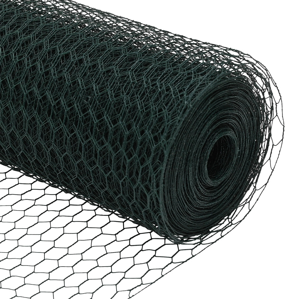 Posti per Recinzione  11 pz U-Channel Verde 120 cm Acciaio