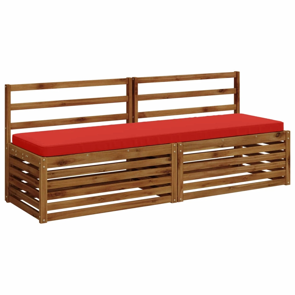 Cuscino per Panchina a 1 Pezzo VUGHT 100% Poliestere Rosso 952262