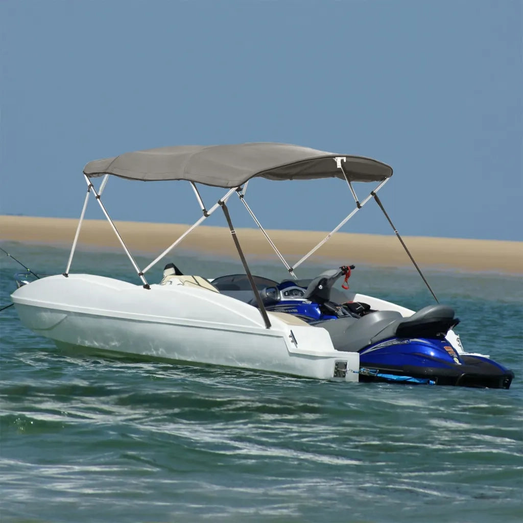 Bimini di Prua con Pareti Laterali 4 Archi 243x(200-213)x137cm