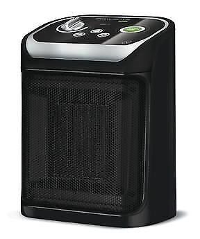 Rowenta SO9266 Mini Excel Eco Safe Termoventilatore Ceramico 2000W 2 Livelli Risparmio Energetico 50 dB per ambienti fino a 35 m² colore Nero