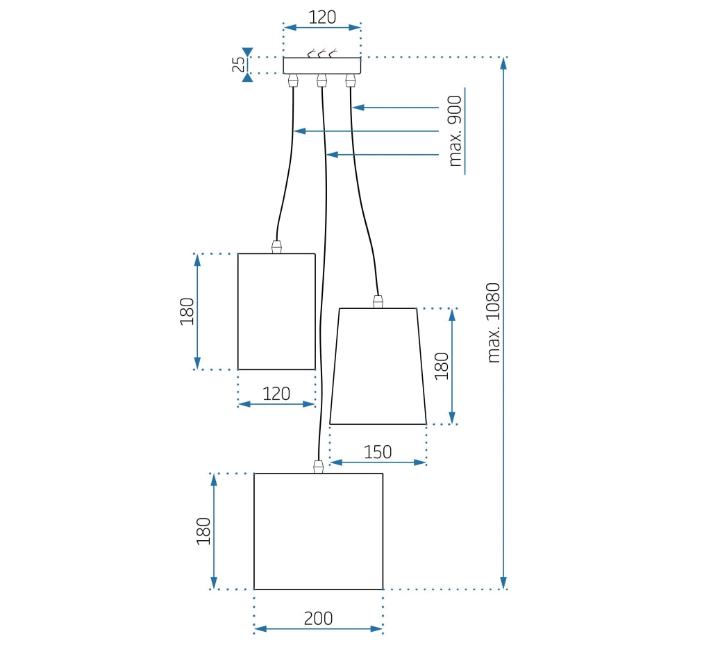 Lampada APP971-3CP