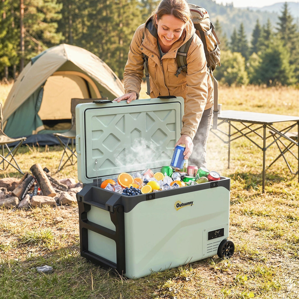 Frigorifero da Viaggio 42,5 L ¨C zephmum ¨C Verde, con App, -20¡ãC a 20¡ãC