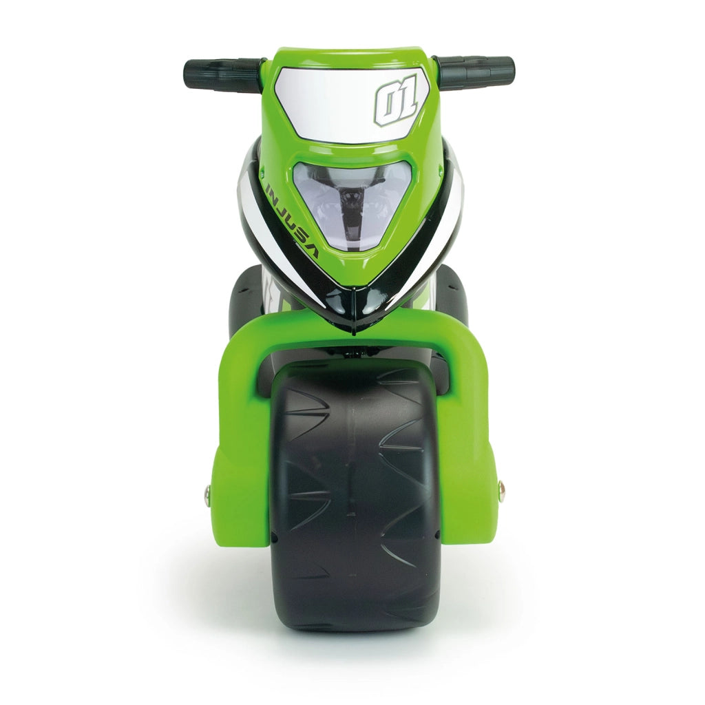 Moto Cavalcabile per Bambini Spline Senza Pedali Verde