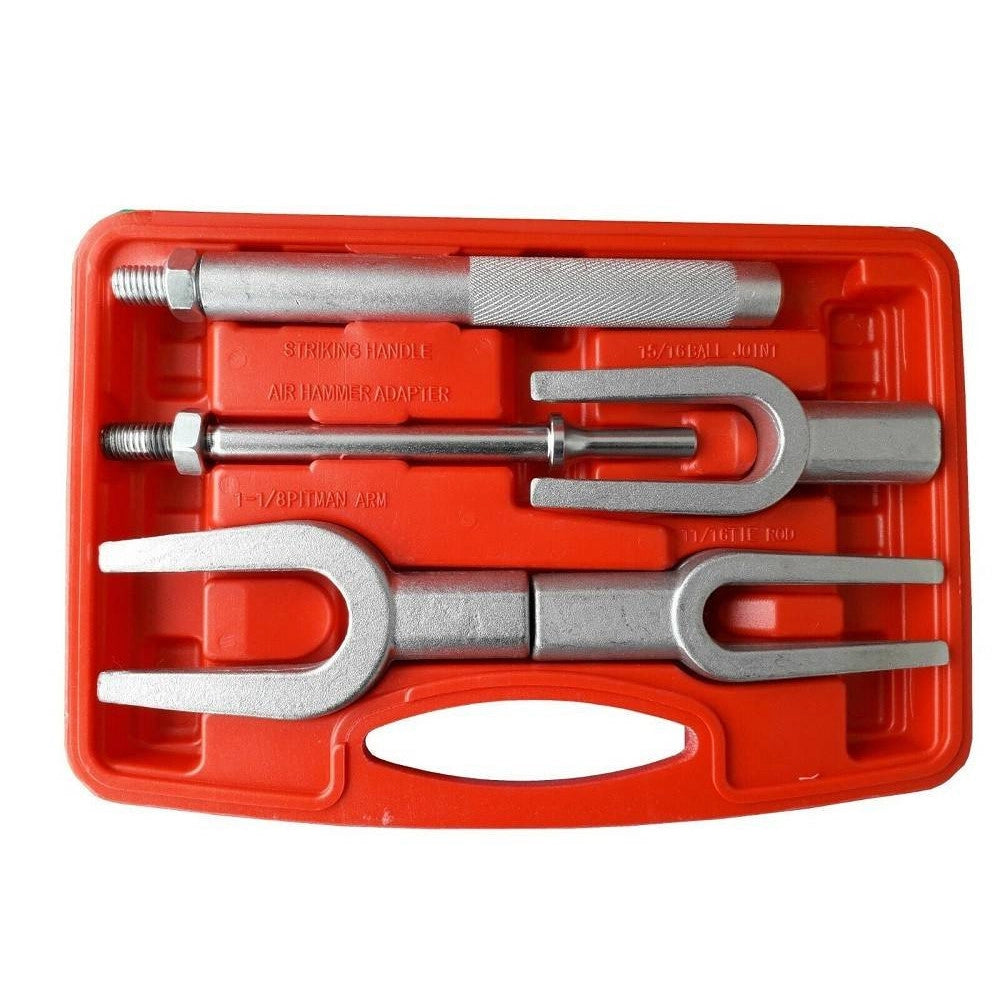 Trade Shop - Kit 5 Pezzi Estrattore Separatori A Forca Forche Per Giunti Sferici E Bielle -