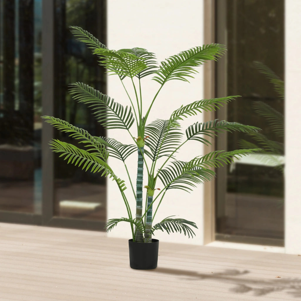 Palma Artificiale ¨C Minimal ¨C Verde 16 Foglie Plastica