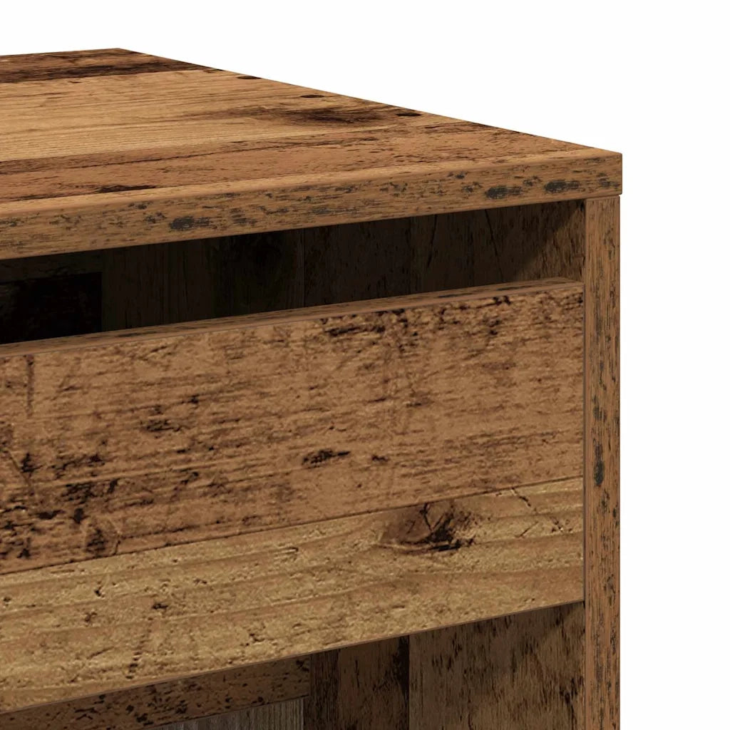 Toeletta | Tavolo da Trucco con cassetto Legno vecchio 60 x 40 x 75 cm