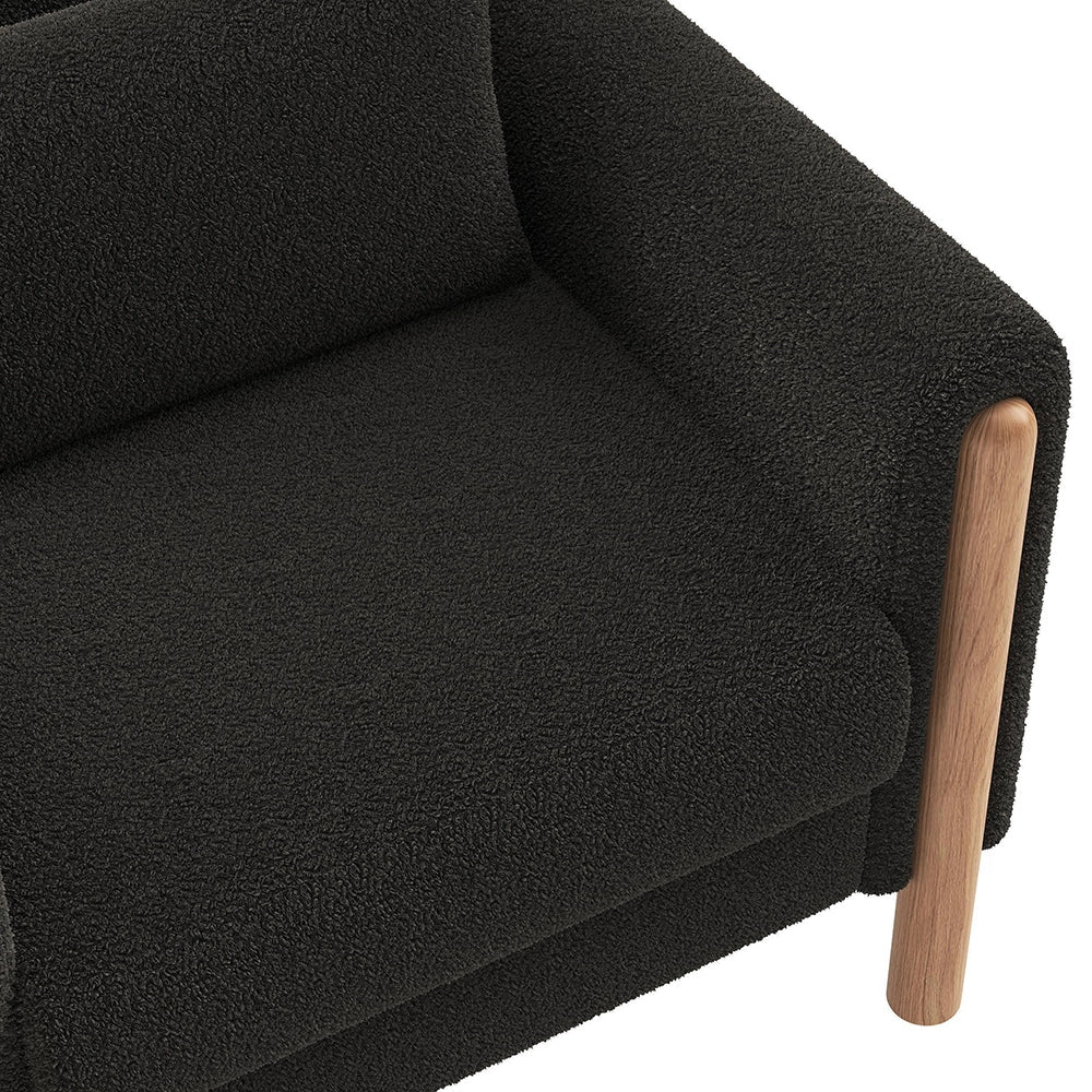 Poltrona moderna - Xylo - Con cuscino spesso, grigio