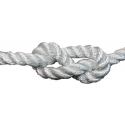 CIMA RITORTA BIANCA A.T.Ø MM8 MT200 WHITE TWISTED ROPE A.T.Ø MM40 MT100