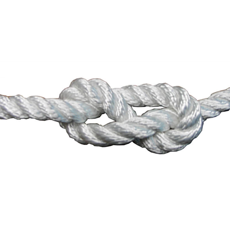 CIMA RITORTA BIANCA A.T.Ø MM8 MT200 WHITE TWISTED ROPE A.T.Ø MM40 MT100