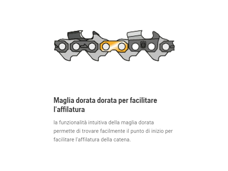 Catena Husqvarna X-Precision SP21G .325 mini PIXEL 1,1 mm motoseghe a batteria - 51E
