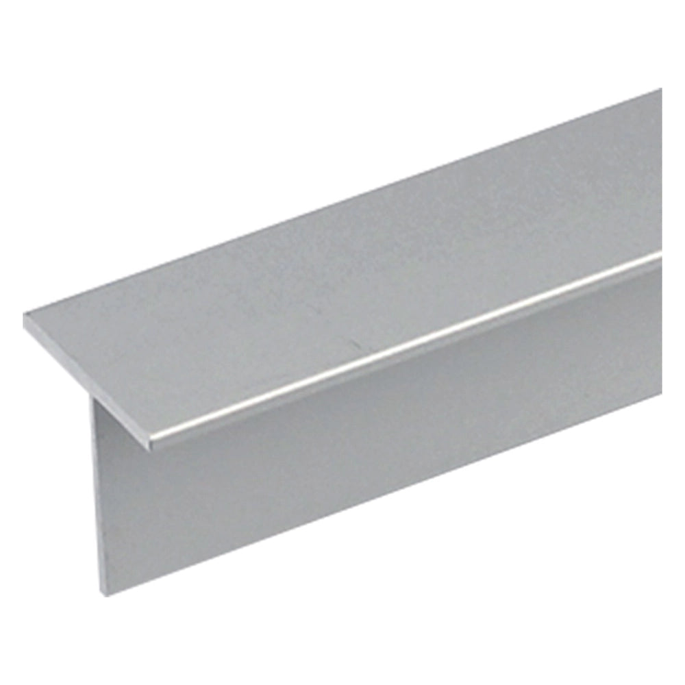 10pz profilo per fai da te a 't' mm 15 x 15 x 1,5 - mt 1 colore argento cod:ferx.1030878nlm
