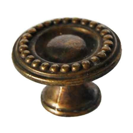 POMOLO PER MOBILI '6015' 30 mm - Patinato antico - GIUSTI
