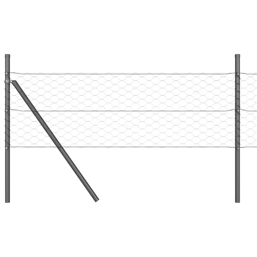Palo della recinzione Grigio 3352764