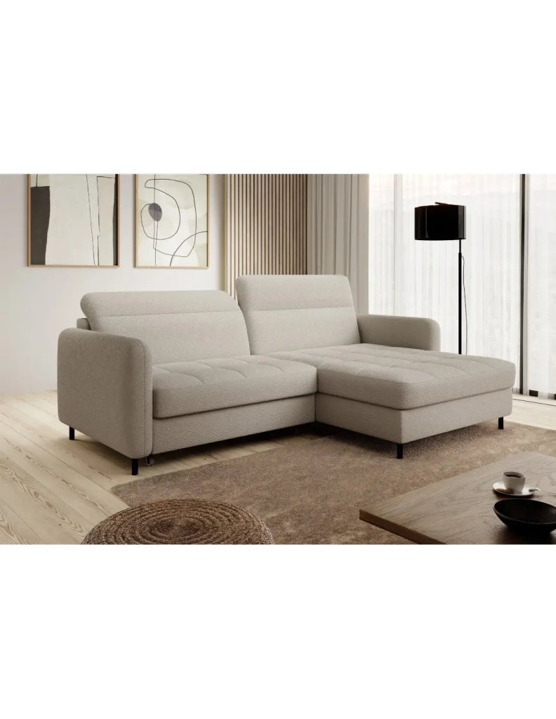 Divano ad angolo collezione GOUMSI colore Crema