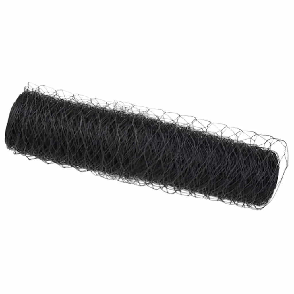 Recinzione Esagonale Grigio 0,5 x 10 m PVC 42005484