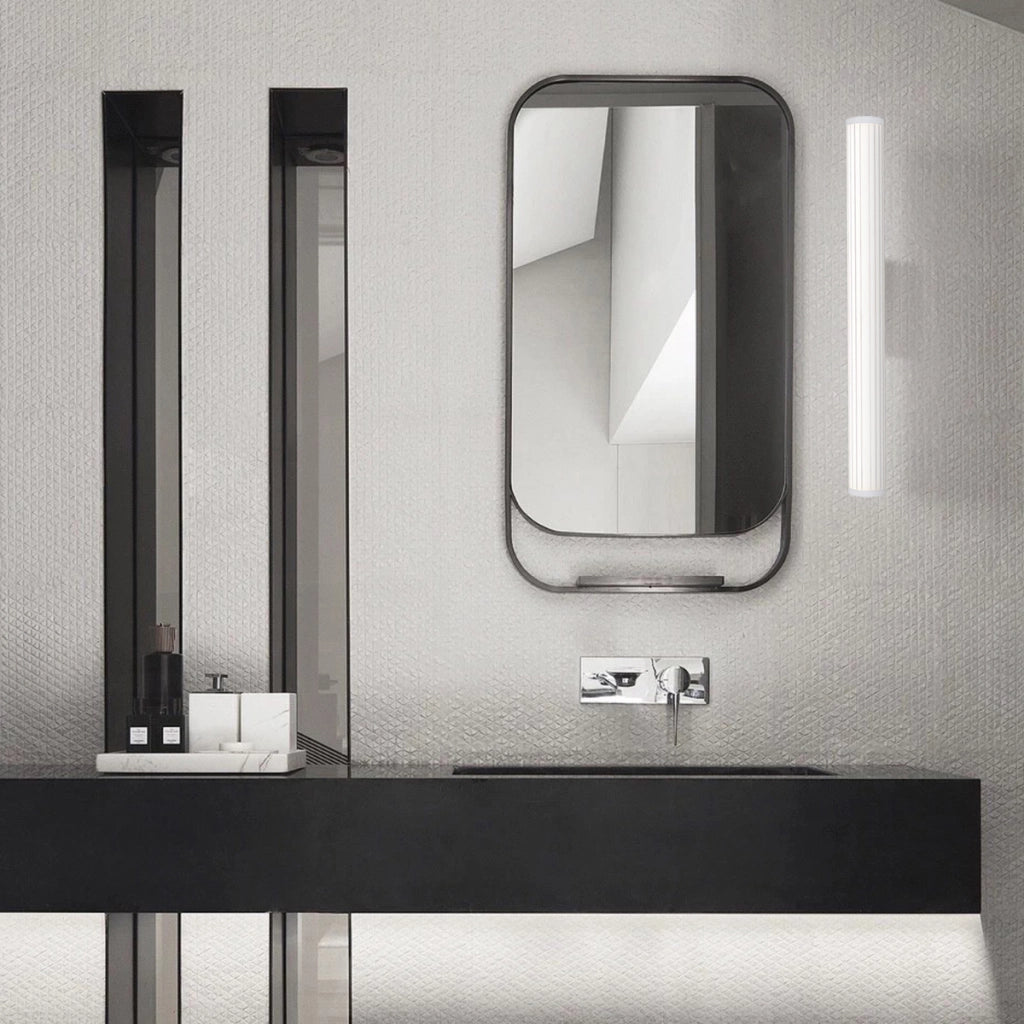 Applique bagno specchio LED CCT VENA bianca 45 cm IP44