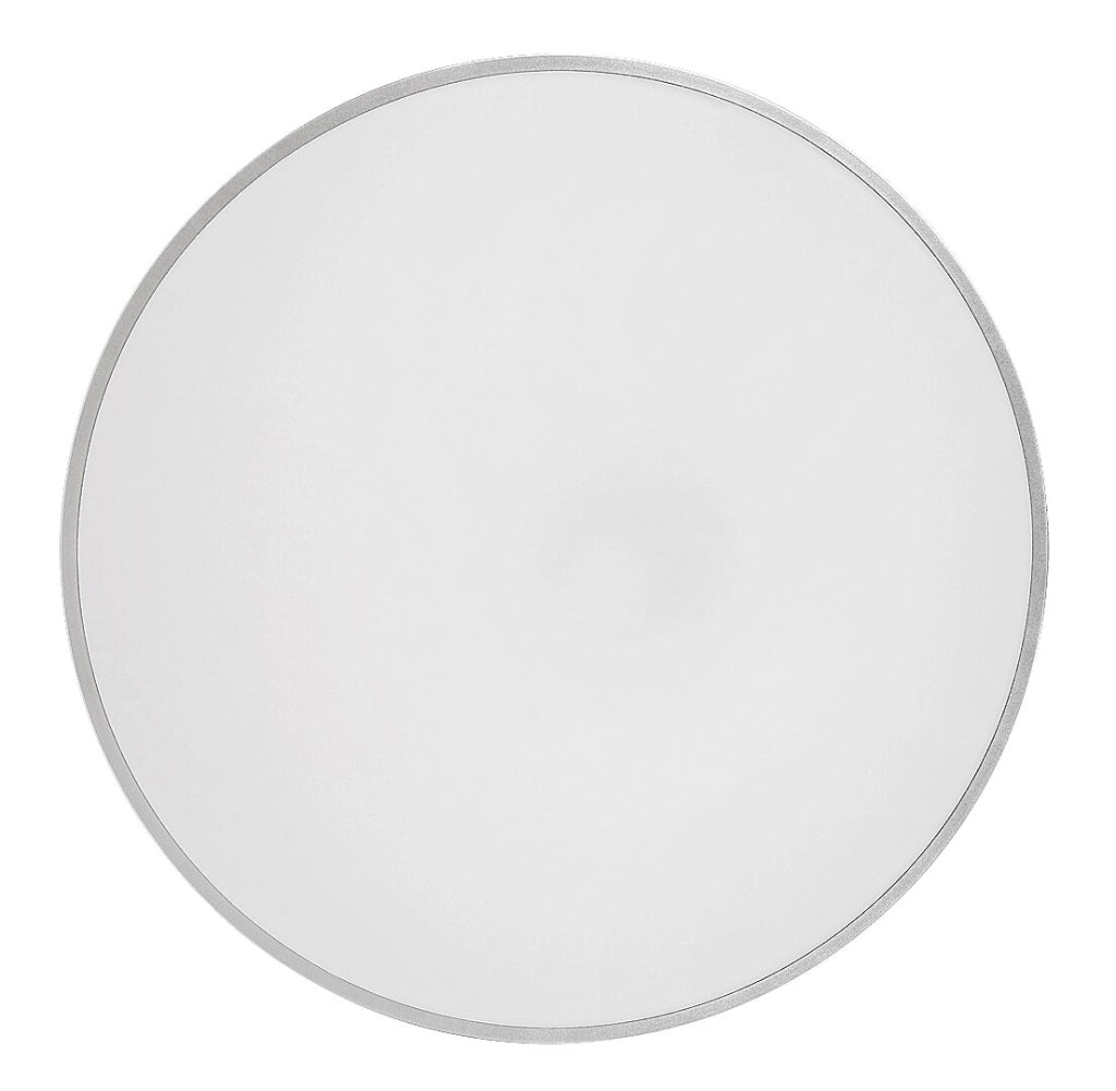Plafoniera LED Tesia 60cm 60W con telecomando argento