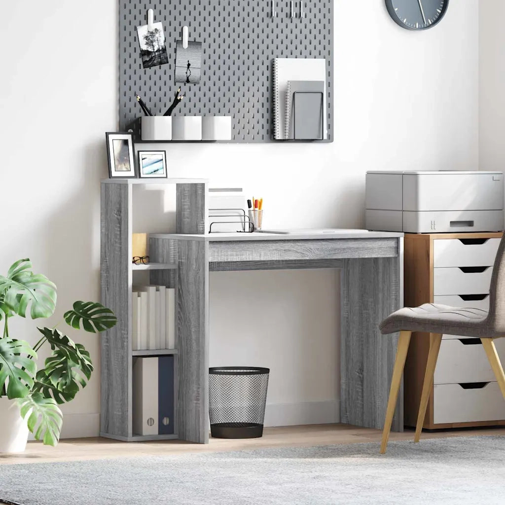 Scrivania Grigio Sonoma Legno ingegnerizzato 100 x 40 x 90 cm 869319
