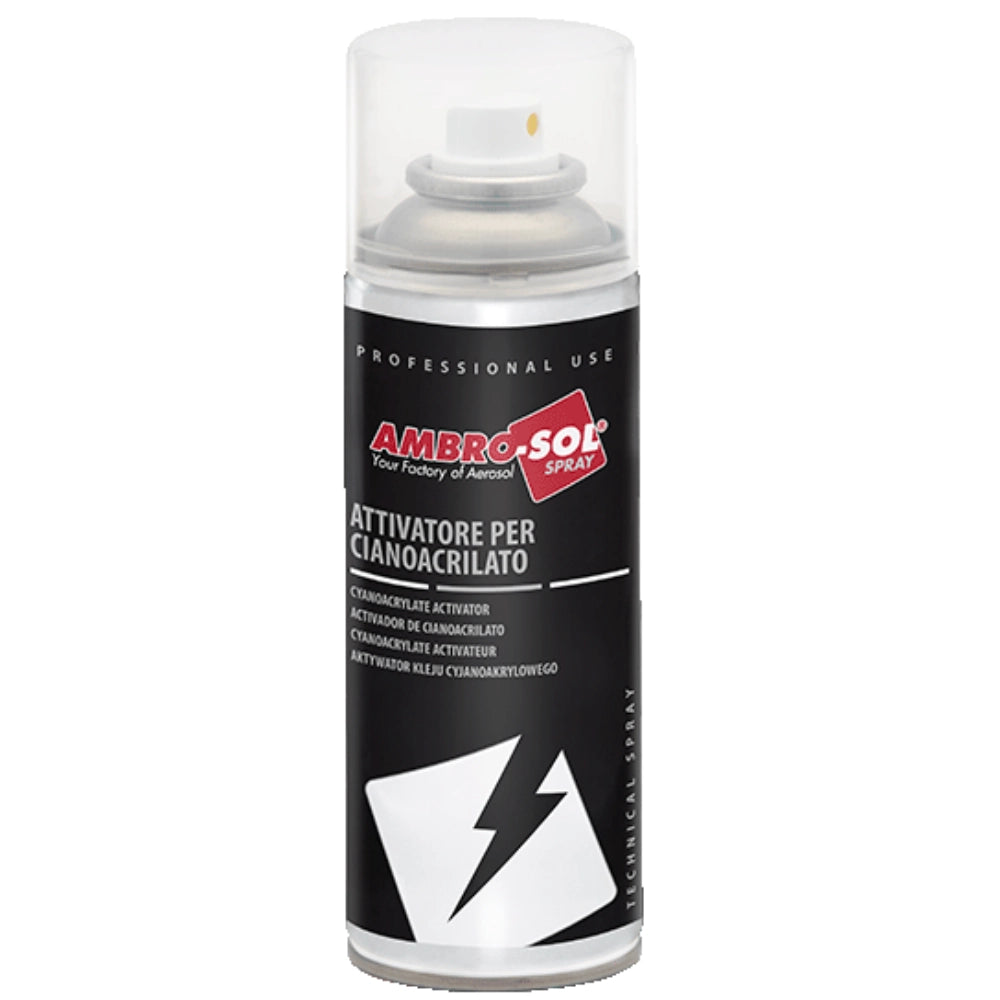 Attivatore spray per adesivi cianoacrilici 200 ml