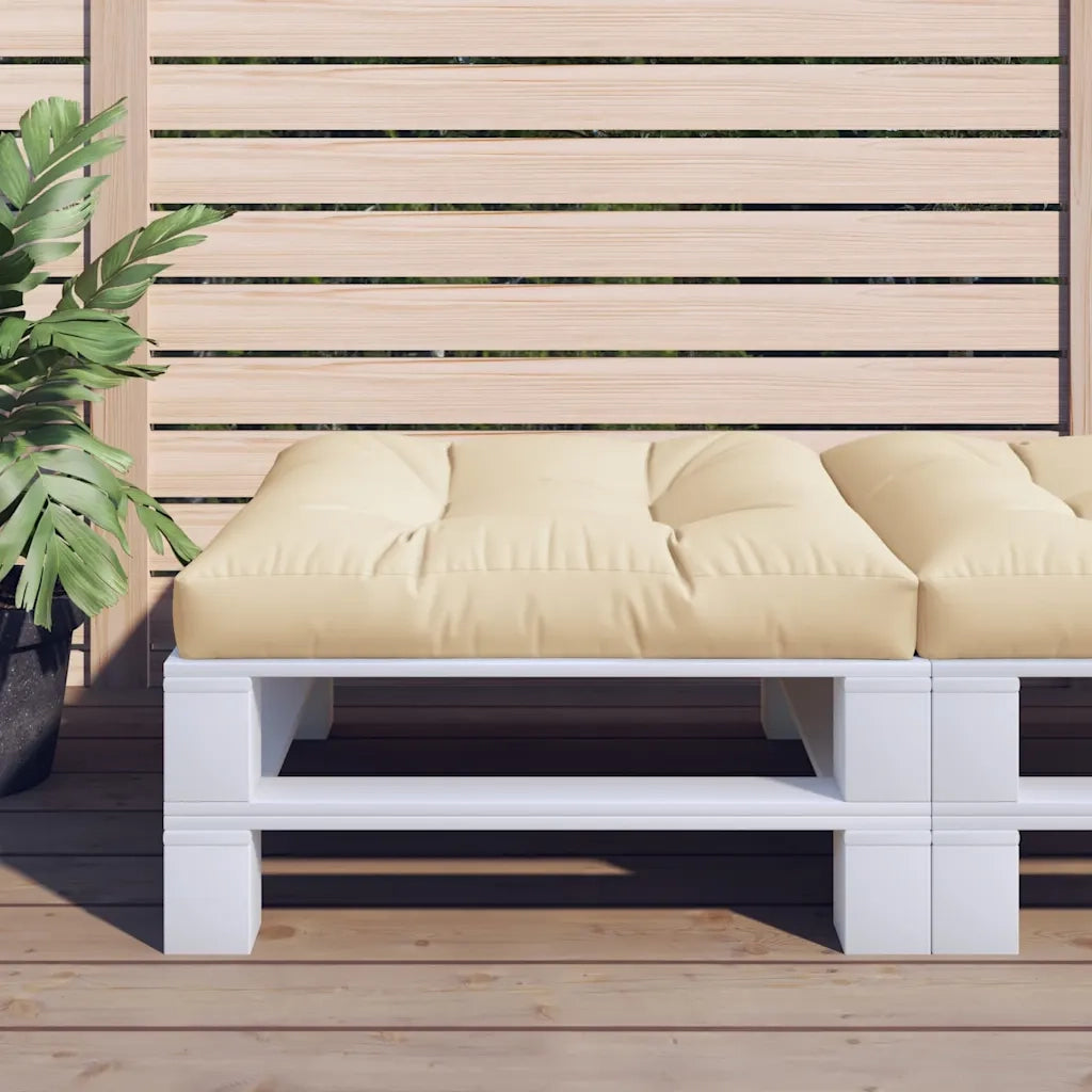 Cuscino per Pallet Beige 70x70x12 cm 360472
