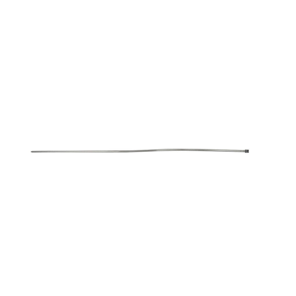 Fascette in plastica grigie 4.8×380 mm – set da 100 pezzi Breckner Germany