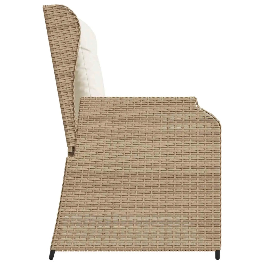 Panchina da Giardino | Panca da Giardino Beige polyrattan