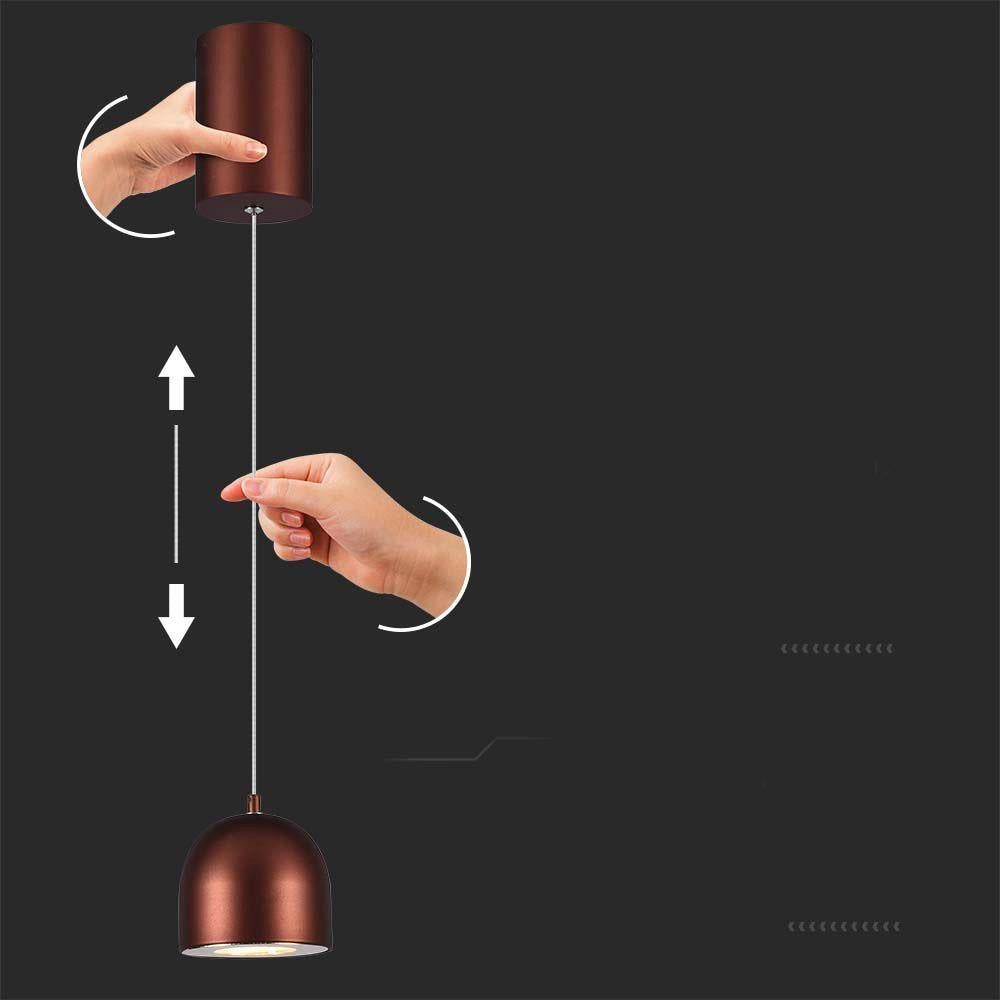 Lampada a sospensione LED 3000K touch bronzo V-TAC VT-7795