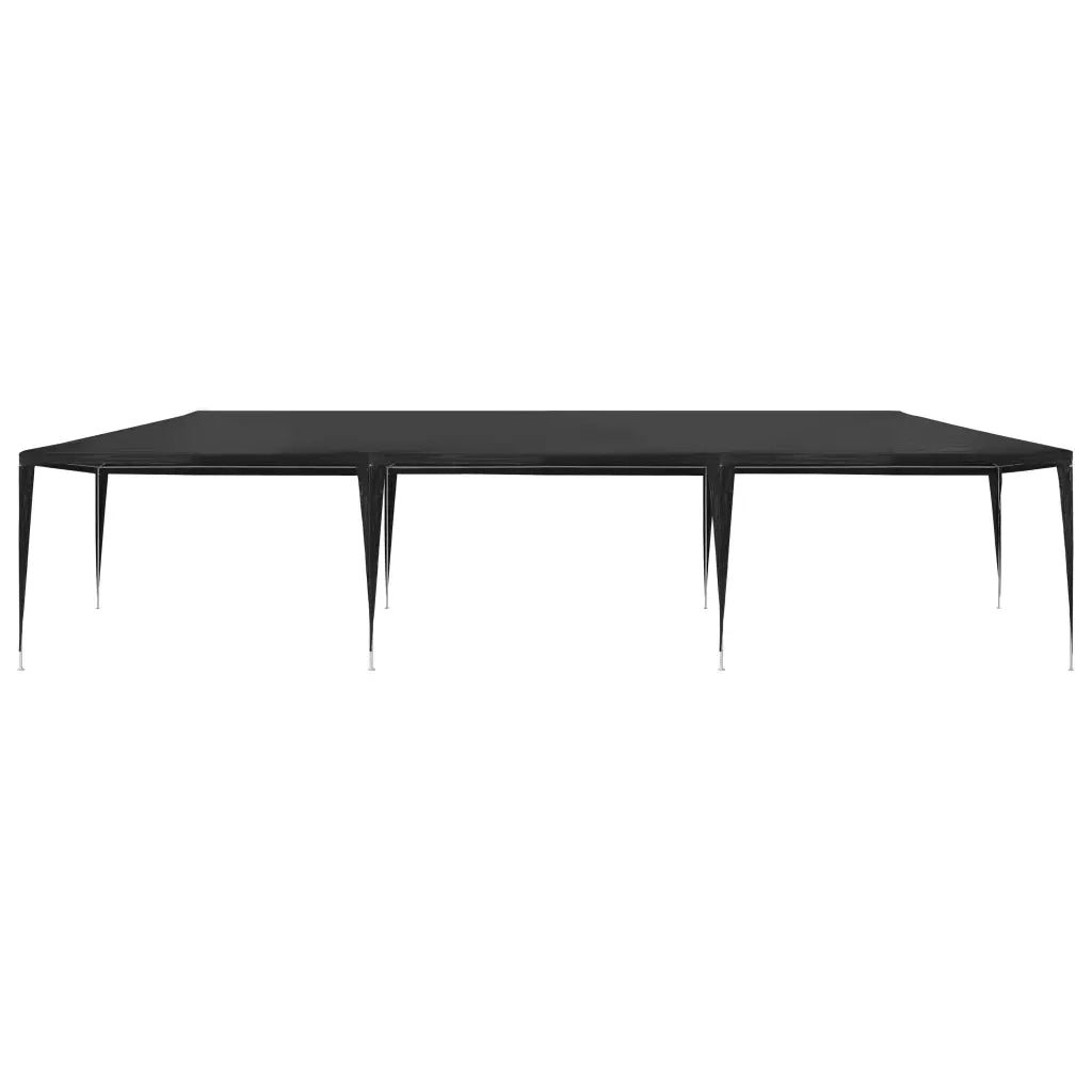Tenda per Feste-Tenda Gazebo 3x9 m in PE Antracite