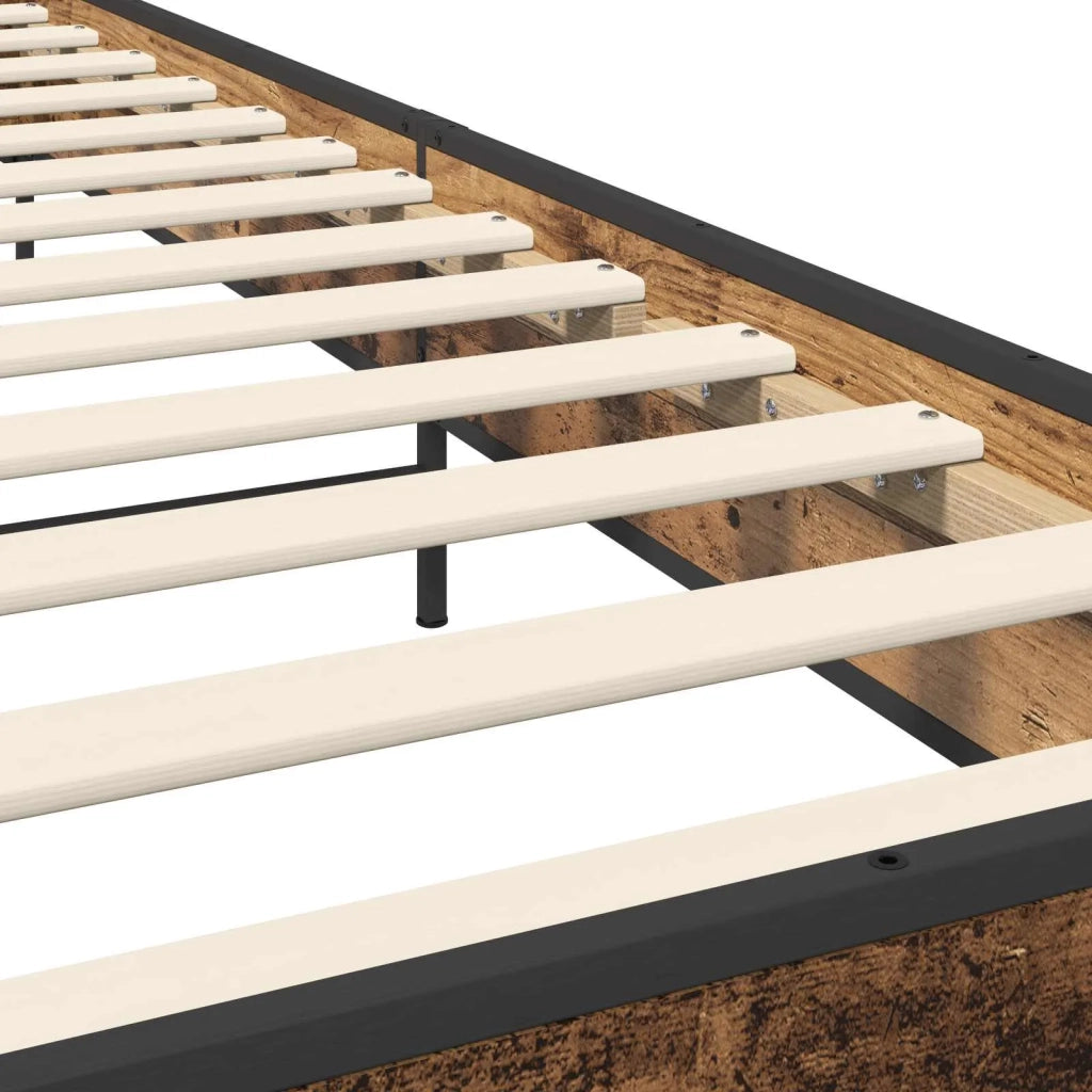 Struttura del letto-Giroletto Legno antico 80 x 200 cm 680378