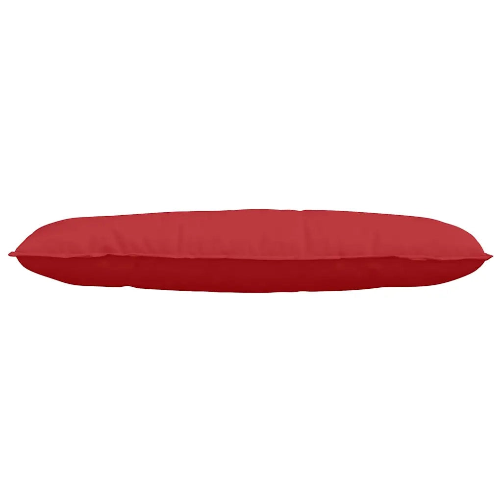 Cuscino per Schiena Rosso 120 x 19 x 50 cm Tessuto 42014799