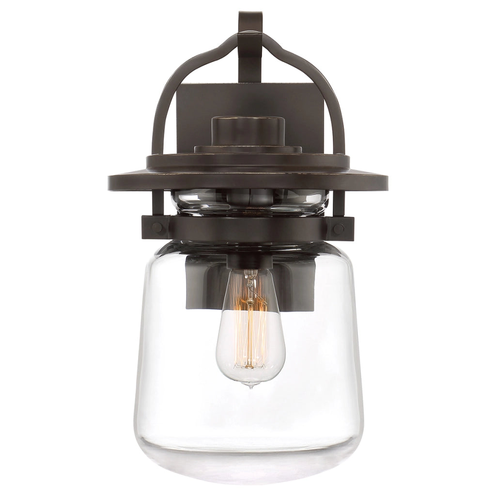 Applique esterna Lasalle Quintiesse bronzo E27 IP44