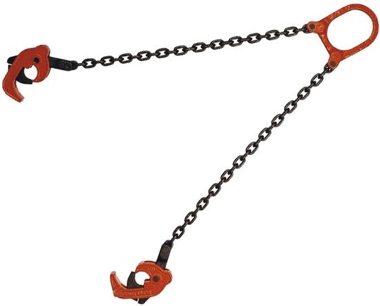 Catena di sicurezza 0,5 T - Robusto - Sicuro - Pratico - Stabile - Acciaio galvanizzato - Blocco automatico - Cucchiaino per catena