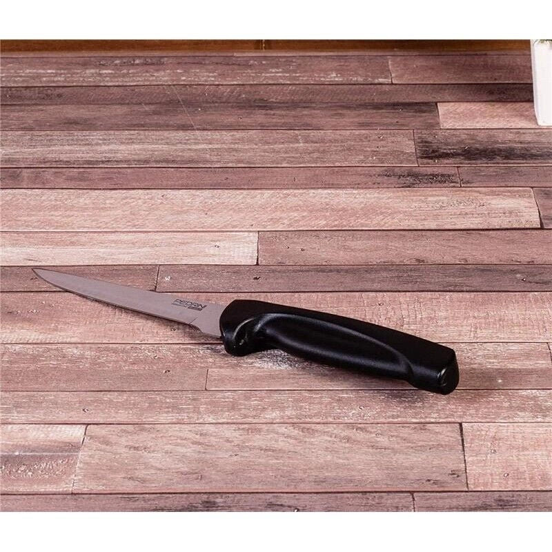 PEDRINI COLTELLO PER DISOSSARE IN ACCIAIO INOSSIDABILE NERO 37X7X2.5 CM