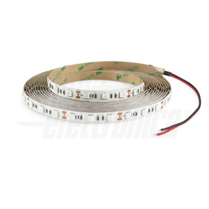 Striscia Led 60 Led/m 5050 - 12Vdc - 14,4W/m - Rosso