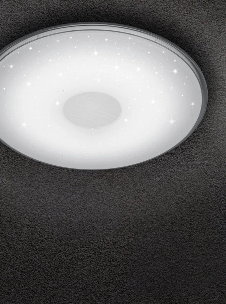 Plafoniera Trio Shogun LED 21,5W CCT 42,5cm bianca