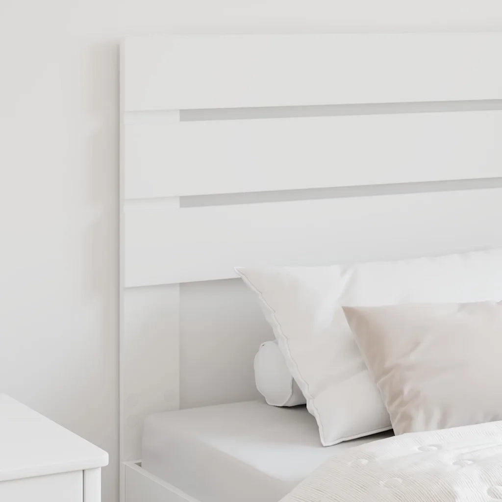 Testiera-Testata-Testiera Decorativa Bianco 75 cm Legno multistrato 480413