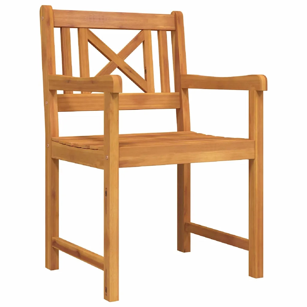 Set da Pranzo per Giardino 5 pcs Marrone 3375657