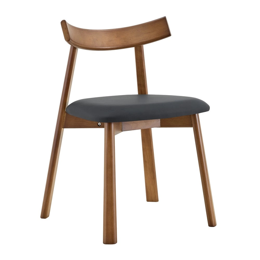 Sedie da Pranzo Set 2 Pezzi con Schienale Ergonomico ¨C MINIMAL ¨C Legno, Imbottite