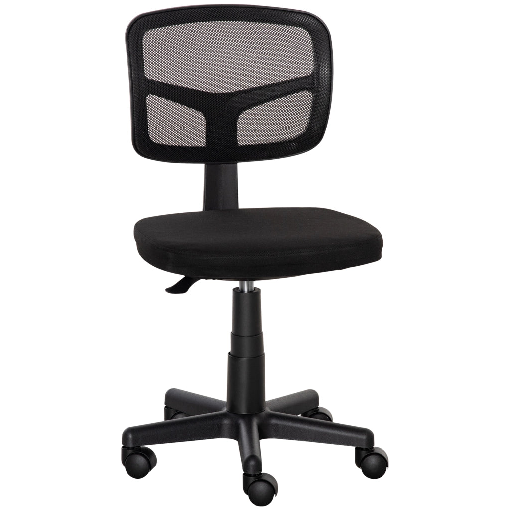 Sedia da ufficio ergonomica ¨C Minimal ¨C nero, altezza regolabile